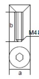 skrutka_m4_zapustena_hlava_vykres_bez_parametrov