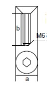 skrutka_m6_x_35_zapustena_hlava_vykres_bez_parametrov